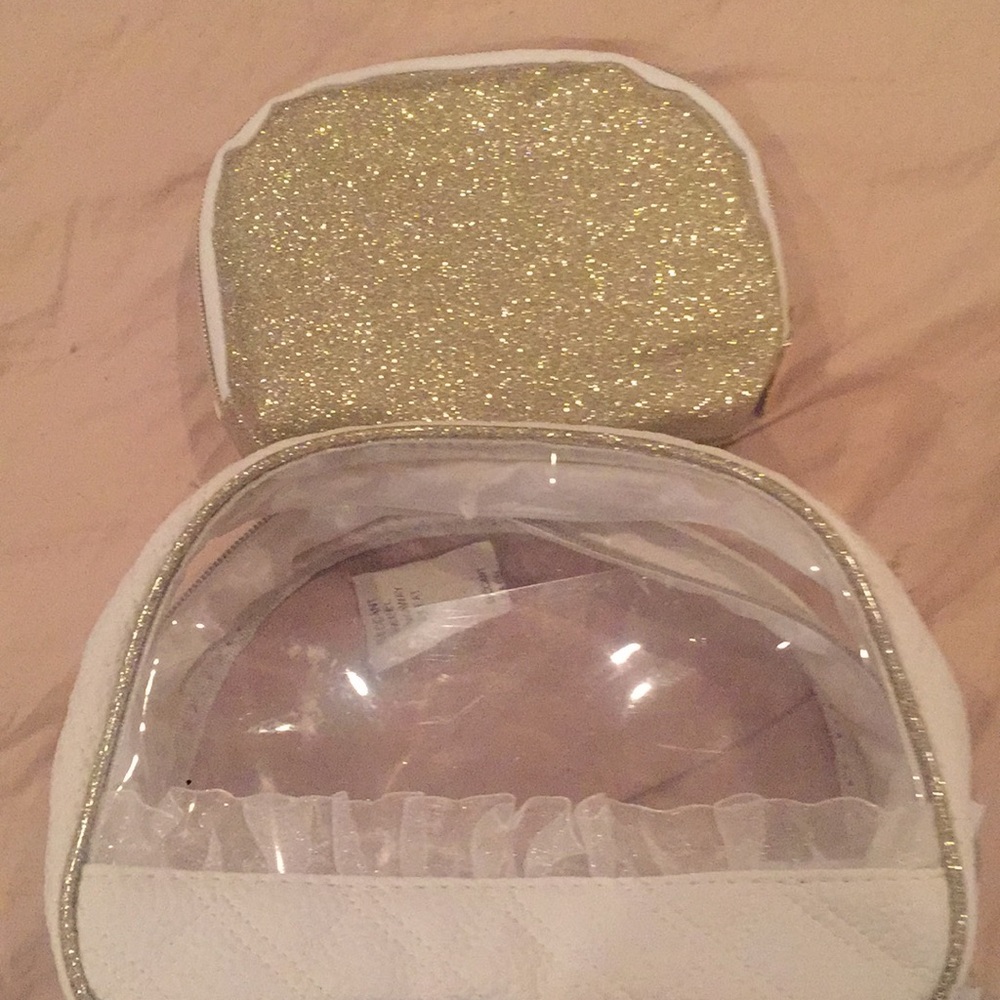 Brand new with tags David bridal cosmetic bags